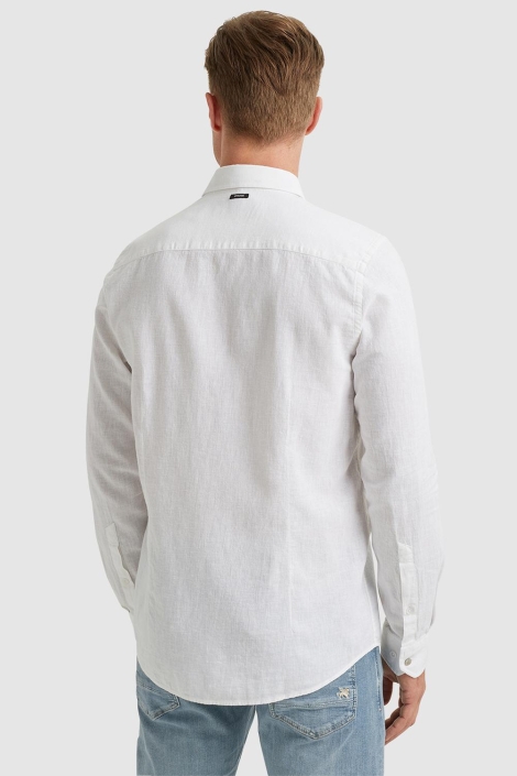 Vanguard long sleeve shirt linen cotton ble